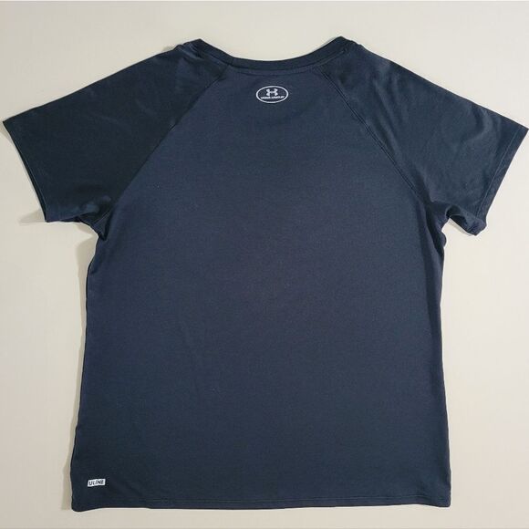 Under Armour Women’s Black Loose Fit Heatgear® Short Sleeve Tee - Picture 10 of 11